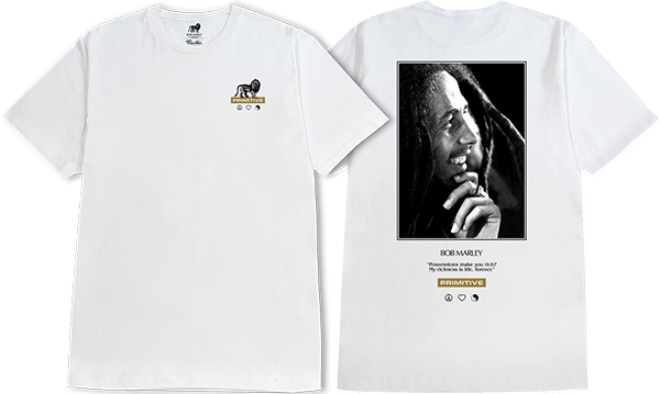 Primitive Life Forever T-Shirt - Size: X-LARGE White