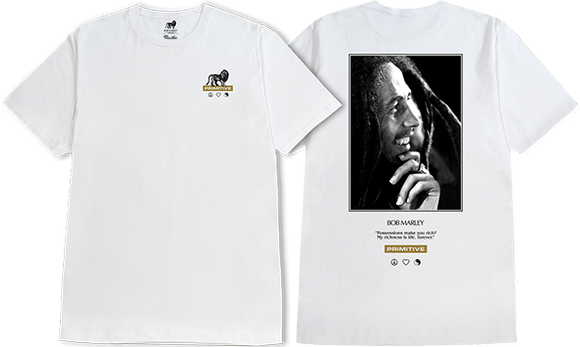 Primitive Life Forever T-Shirt - Size: X-LARGE White