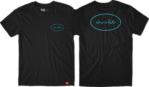 Chocolate Oval T-Shirt - Size: SMALL Black