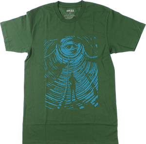 Opera Slither T-Shirt - Size: LARGE Dark Green