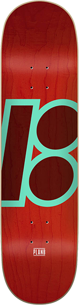 Plan B Stained Skateboard Deck -8.12 Assorted DECK ONLY