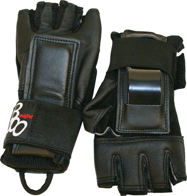 Triple 8 Hired Hands Gloves S-Black