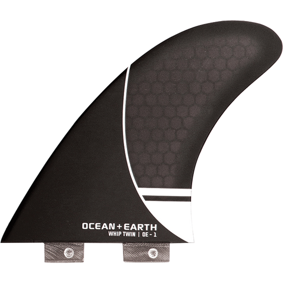 Ocean and Earth OE-1 Whip Twin Surfboard FIN - FCS & Futures Compatible