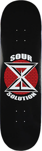 Sour Dk Logo Skateboard Deck -8.5 Black DECK ONLY