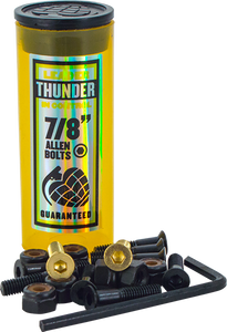 Thunder 7/8" Allen Hardware Gold 1 Set
