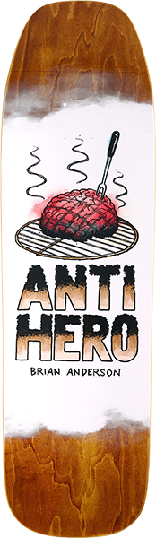 Antihero Anderson Toasted Skateboard Deck -9.25x32.25 DECK ONLY