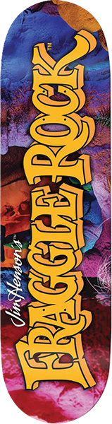 Madrid x Fraggle Rock Logo Skateboard Deck -8.25 DECK ONLY