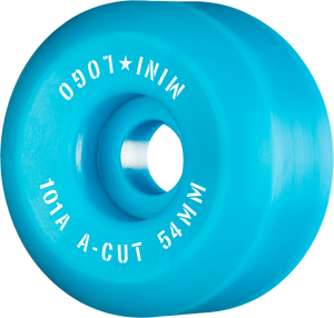 Ml A-Cut 54mm 101a Blue  Skateboard Wheels (Set of 4)