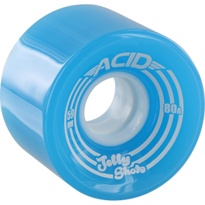 Acid Jelly Shots 59mm 82a Blue Skateboard Wheels (Set of 4)