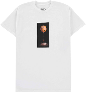 Real Happy T-Shirt - Size: MEDIUM White