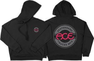 Ace Seal Hooded Sweatshirt - SMALL Black