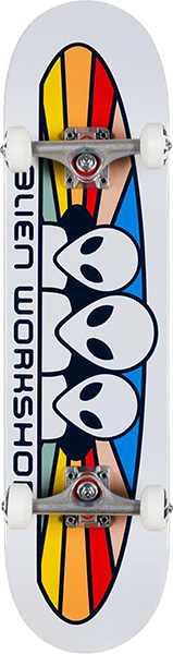 Alien Workshop Spectrum Complete Skateboard -8.0 White 