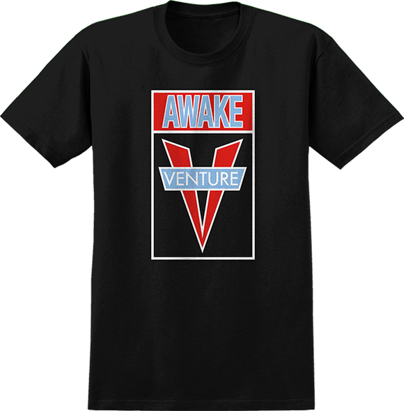 Venture Alien Workshopake T-Shirt - Size: SMALL Black/Red/Blue/Wt