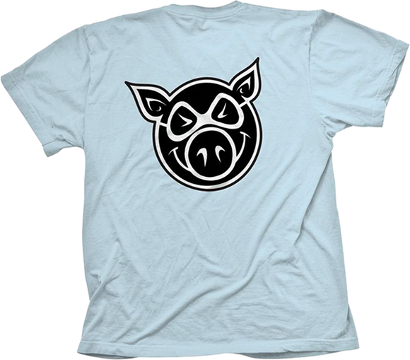 Pig Head T-Shirt - Size: MEDIUM Pool Lt.Blue