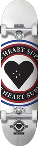 Heart Supply Insignia Complete Skateboard -8.25 White 