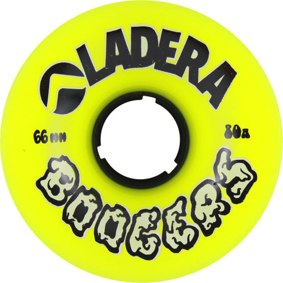 Ladera Boogers Yellow Longboard Wheels - 63mm 80a (Set of 4) - Universo Extremo Boards