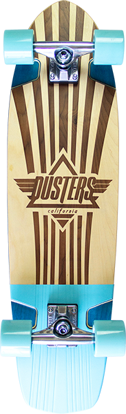 Dusters Keen Retro Frame Crusier Complete Skateboard -31 Teal  