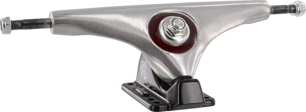 Gullwing Charger 9.0 Silver/Black Truck Skateboard Trucks (Set of 2)
