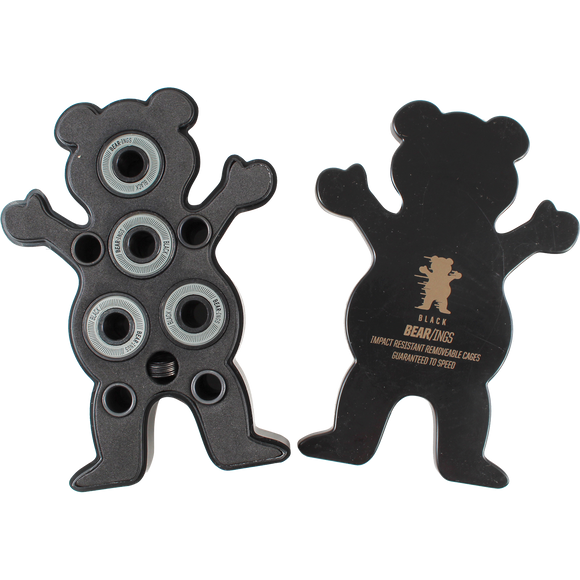 Grizzly Black Bear-Ings - Single Set - 8 Pieces