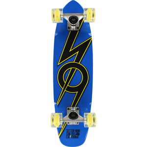 Sector 9 83 Glow Wheels Complete Skateboard -7.25x27.7 Blue/Yellow | Universo Extremo Boards Skate & Surf