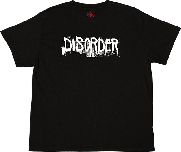 Disorder Spray T-Shirt - Size: SMALL Vintage Black