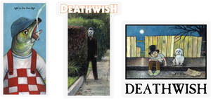 Deathwish 12/Pk Assorted  Holiday 22 One-Off Sticker Pk