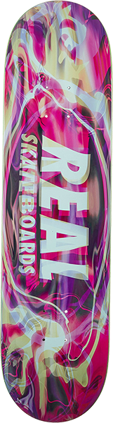 Real Psychoactive Glow Skateboard Deck -8.12 DECK ONLY