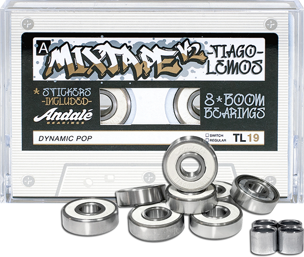 Andale Lemos Mixtape Volume 2 Bearings Set White/Sil