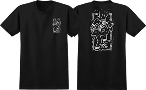 Antihero Rude Bwoy T-Shirt - Size: MEDIUM Black/White