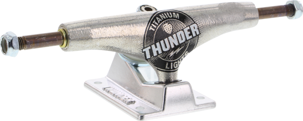 Thunder Titanium III 145 Polished Skateboard Trucks (Set of 2)