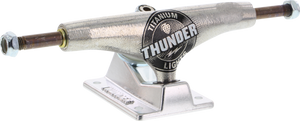 Thunder Titanium III 145 Polished Skateboard Trucks (Set of 2)