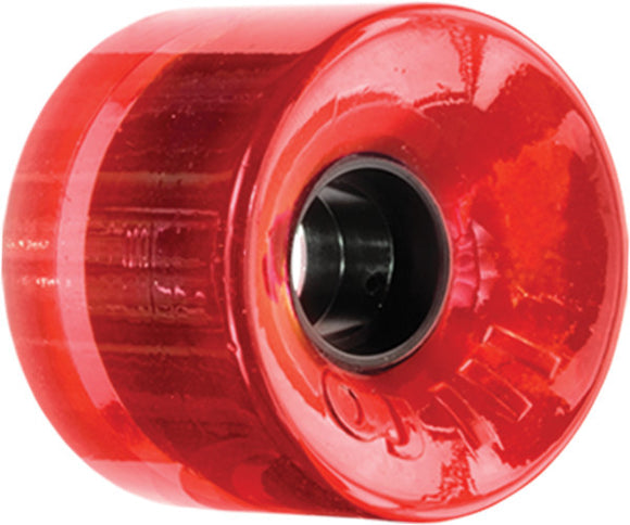 OJ Wheels III Hot Juice 78a 60mm Trans Red Skateboard Wheels (Set of 4) - Universo Extremo Boards