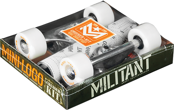 Ml Cruiser Kit Component Pack 8.0 Raw 55mm/80a White Skateboard Trucks (Set of 2)