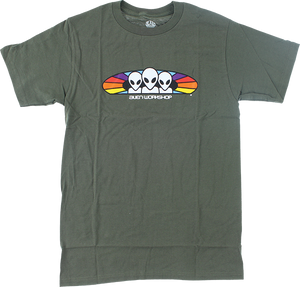 Alien Workshop Spectrum T-Shirt - Size: MEDIUM Olive