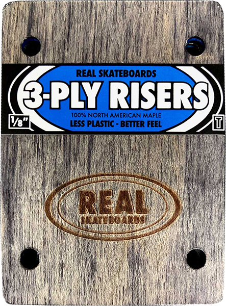 Real Wooden Risers Set 3Ply 1/8