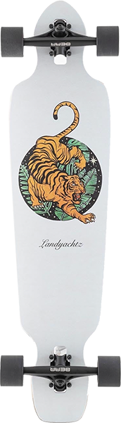 Landyachtz Battle Axe 38 Paper Tiger Complete Skateboard -9.4x38.2 