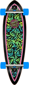 Santa Cruz Obscure Dot Cruzer Pintail Complete Skateboard -9.2x33 