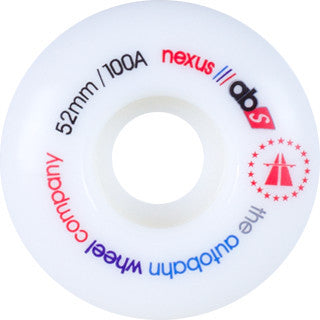 Autobahn Nexus White 52mm Skateboard Wheels (Set of 4) - Universo Extremo Boards