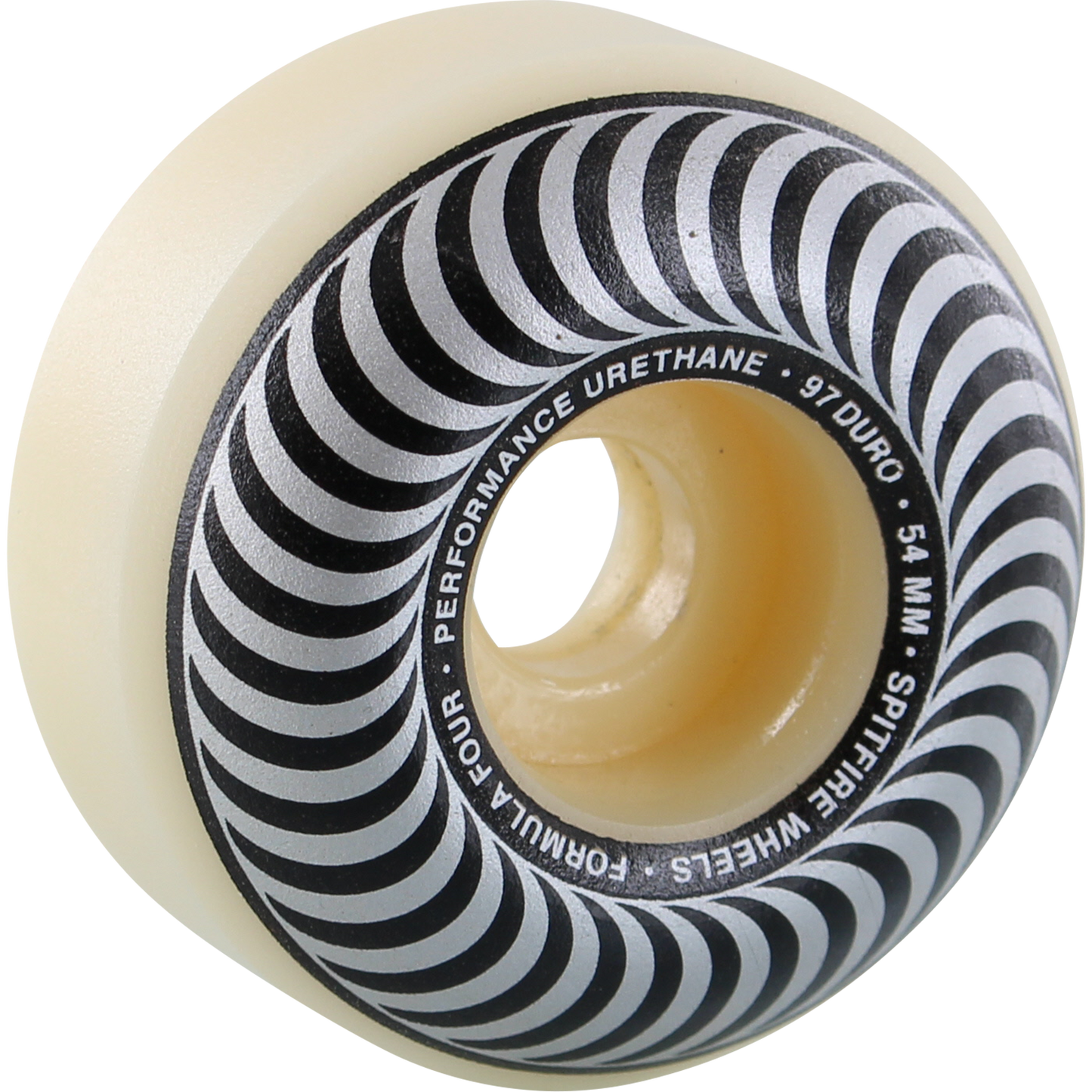 Spitfire F4 97a Classic 54mm Natural/Silver Skateboard Wheels (Set of 4)