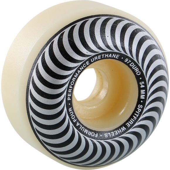 Spitfire F4 97a Classic 54mm Natural/Silver Skateboard Wheels (Set of 4)