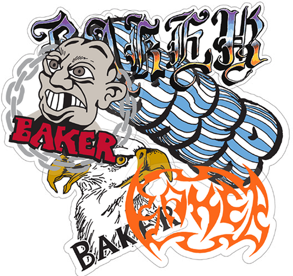 Baker Chain 10/Pk Assorted Sticker Pack
