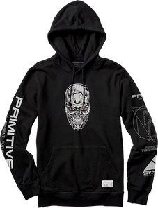 Primitive T2 Skynet Hooded Sweatshirt - SMALL Black