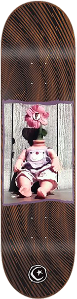 Fs Flower Doll Skateboard Deck -8.0 DECK ONLY