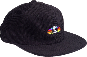 Alien Workshop Spectrum Corduroy Skate HAT - Adjustable Black 