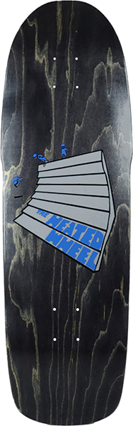 Thw Slam Time Skateboard Deck -9.6x31.5 Black/Grey DECK ONLY