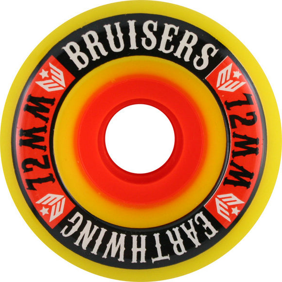 Earthwing Superballs Bruiser 72mm 87a Yellow Wheels (Set Of 4) - Universo Extremo Boards