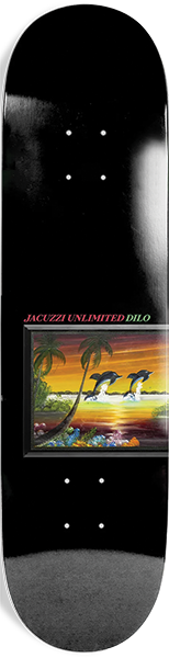 Jacuzzi Dilo Flipper Skateboard Deck -8.25 DECK ONLY