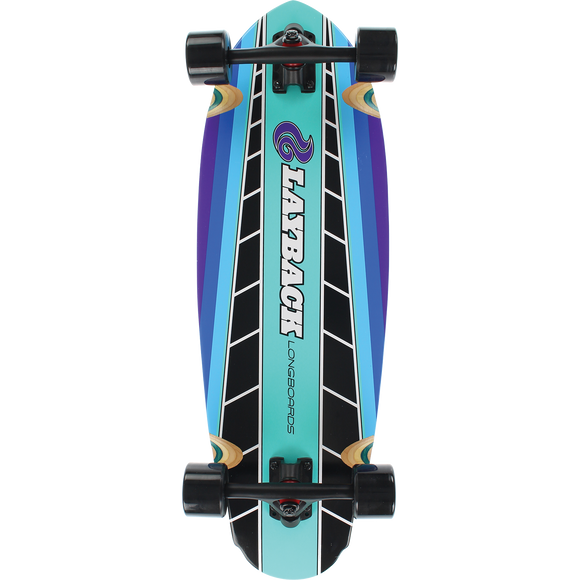Layback Complete Longboard Skateboard Variation - Ready To Ride out of the Box!