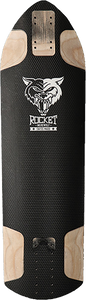 Rocket Dh/Fr Werewolf Black Skateboard Deck -8.9x31.5 DECK ONLY