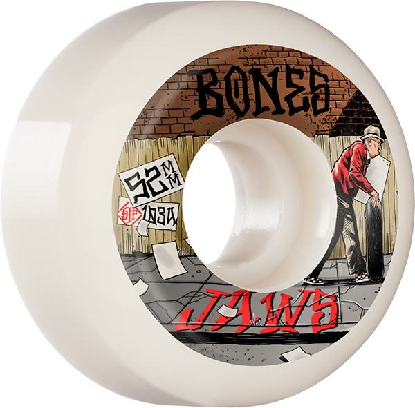 Bones Wheels Homoki STF V5 Down 4 Life 52mm 103a Nat Skateboard Wheels (Set of 4)